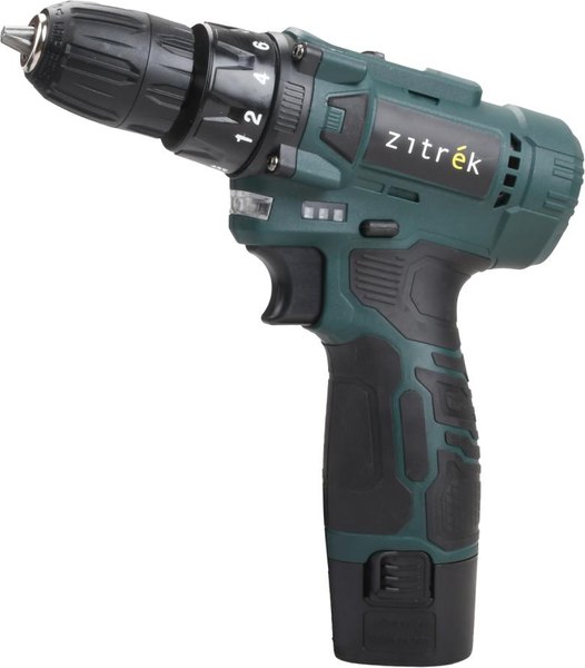 Аккумуляторная дрель-шуруповерт Zitrek Green 12V Plus / 085-1014 - фото