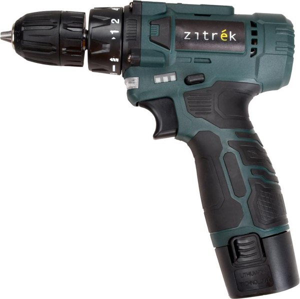 Аккумуляторная дрель-шуруповерт Zitrek Green 12V Plus / 085-1014