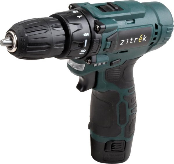 Аккумуляторная дрель-шуруповерт Zitrek Green 12V Plus / 085-1013