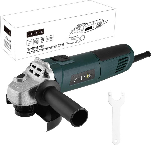 Угловая шлифовальная машина Zitrek ZKAG1000-125E / 085-1033 - фото
