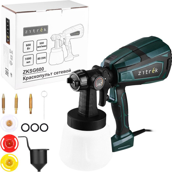 Краскопульт электрический Zitrek ZKSG600 / 085-1053