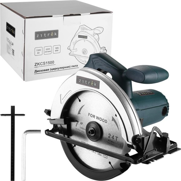 Дисковая пила Zitrek ZKCS1500 / 085-1305