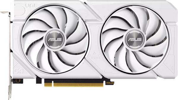 Видеокарта Asus Dual GeForce RTX 4060 Ti EVO White OC 8GB GDDR6 - фото