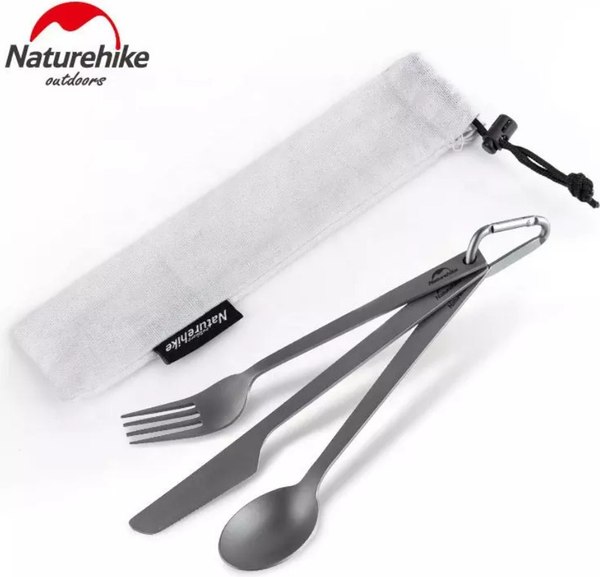 Набор столовых приборов походных Naturehike NH19T011-D-TIC