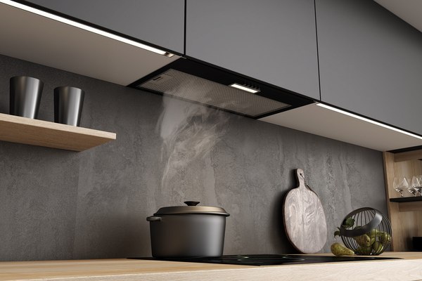 Вытяжка скрытая Elikor Cube Basic 60П-500-К3Д / 294089