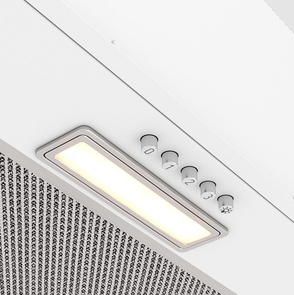 Вытяжка скрытая Elikor Cube Basic 60П-500-К3Д / 293432