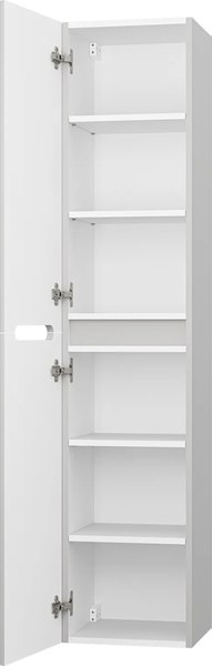 Шкаф-пенал для ванной Brevita Pallisandro 35 / PAL-50035-011П