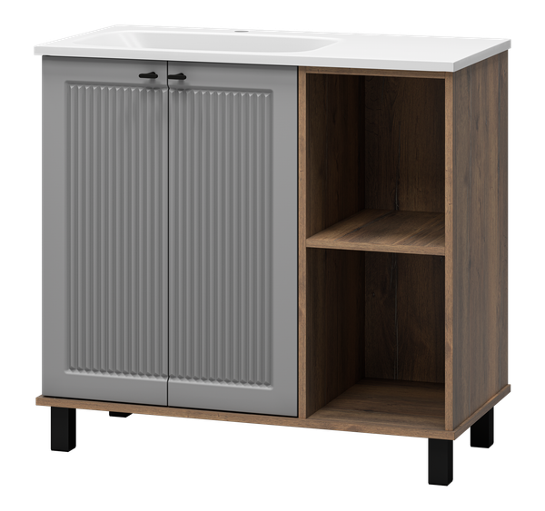 Тумба под умывальник Brevita Lumus 90 / LUM-06070-0842ЯL