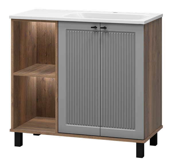 Тумба под умывальник Brevita Lumus 90 / LUM-06090-0842ЯP