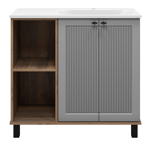 Тумба под умывальник Brevita Lumus 90 / LUM-06090-0842ЯP