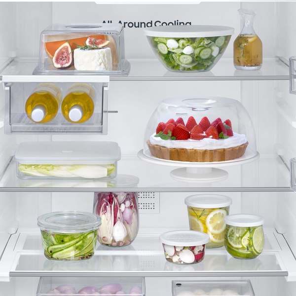 Холодильник с морозильником Samsung RB50DG602ES9WR