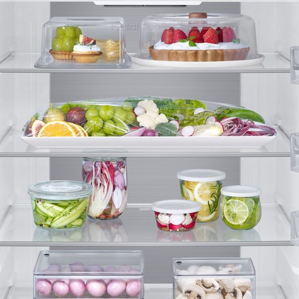 Холодильник с морозильником Samsung RB53DG703EB1WR