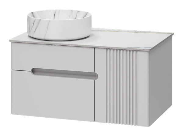 Тумба под умывальник Brevita Pallisandro 80 / PAL-50080-501П2Я