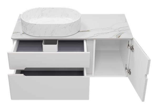 Тумба под умывальник Brevita Pallisandro 100 / PAL-50100-501П2Я