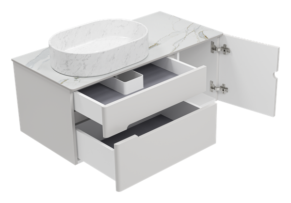 Тумба под умывальник Brevita Pallisandro 100 / PAL-50100-501П2Я