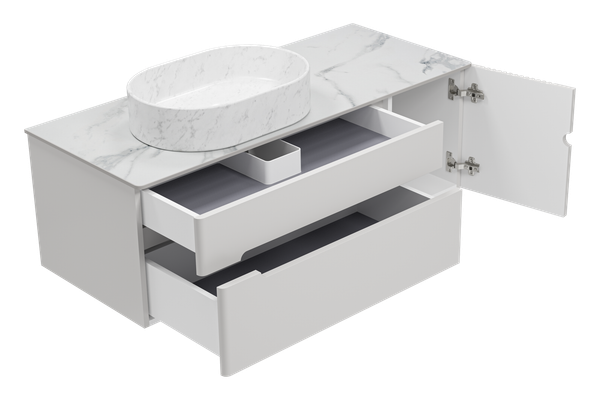 Тумба под умывальник Brevita Pallisandro 120 / PAL-50120-501П2Я