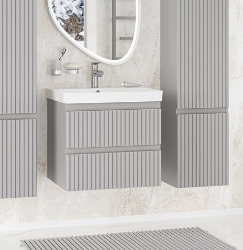 Тумба под умывальник Brevita Victory 60 / VIC-07060-0302Я - фото