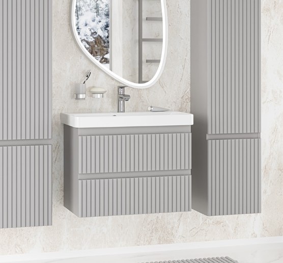 Тумба под умывальник Brevita Victory 70 / VIC-07070-0302Я - фото