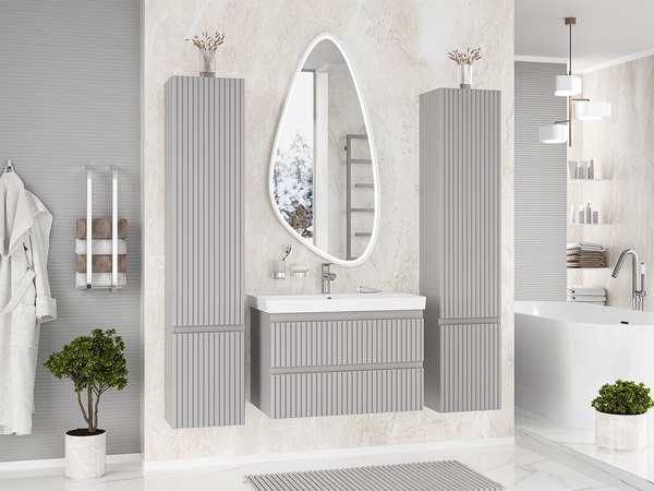 Тумба под умывальник Brevita Victory 80 / VIC-07080-0302Я 