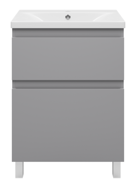 Тумба под умывальник Misty Лаки 60 / П-Лак-01060-5012Я