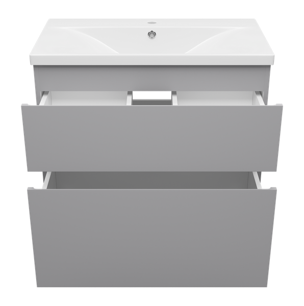 Тумба под умывальник Misty Лаки 80 / П-Лак-01080-5012Я