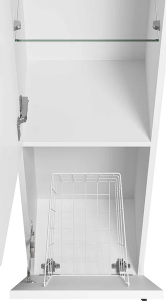 Шкаф-пенал для ванной Misty Модерн 35 / П-Мод05035-011Л