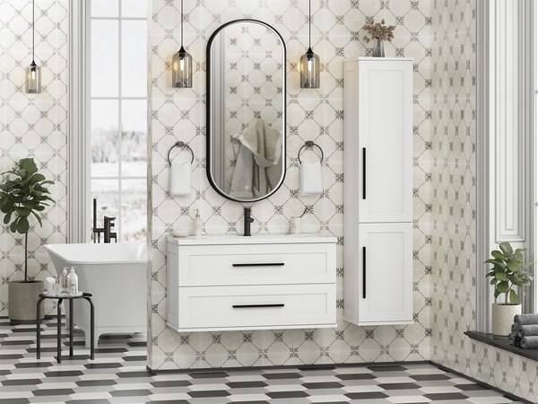 Тумба под умывальник Misty Модерн 100 / П-Мод09100-011Пр