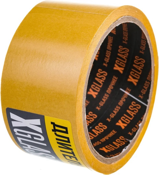Лента малярная XGlass Двухсторонняя 50мм