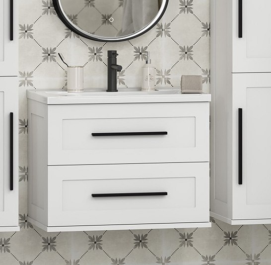 Тумба с умывальником Misty Модерн 70 / П-Мод09070-011Пр+Р-Евв14070-Д - фото