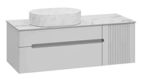 Тумба с умывальником Brevita Pallisandro 120 / PAL-50120-501П2Я+PA01-120