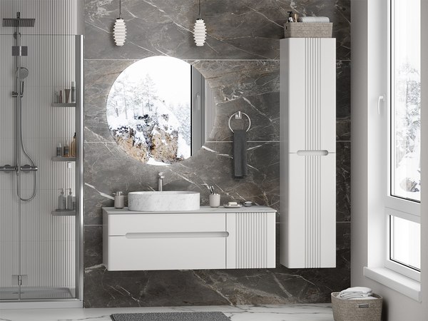 Тумба под умывальник Brevita Pallisandro 120 / PAL-50120-501П2Я+PA01-120