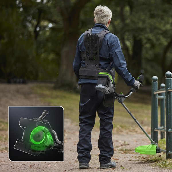 Триммер аккумуляторный Greenworks TB201H 82В / 2112407COMBO