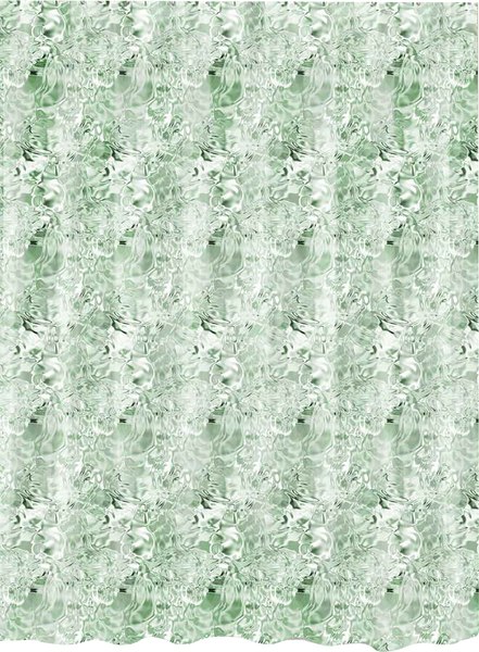 Шторка-занавеска для ванны Miranda Damla Green 180x200 - фото
