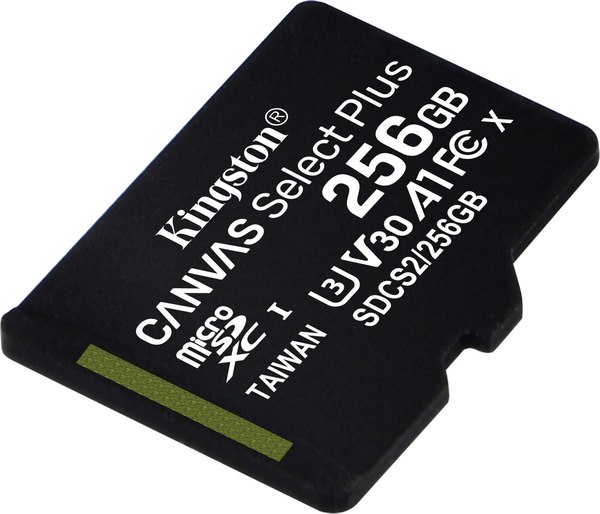 Карта памяти Kingston Canvas Select Plus microSDXC 256GB SDCS2/256GBSP
