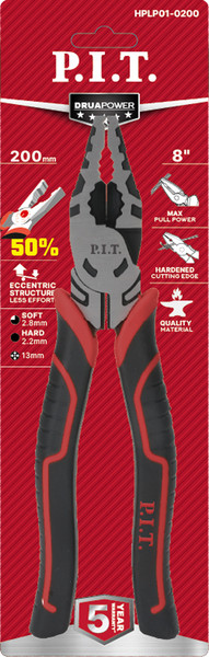 Плоскогубцы P.I.T Drua HPLP01-0200