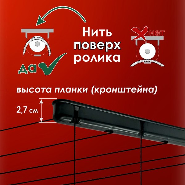 Комплект для ремонта потолочных сушилок Comfort Alumin Group 009996