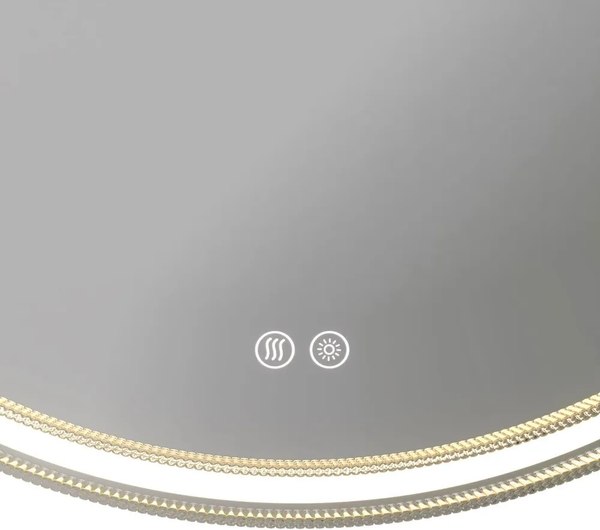 Зеркало Teymi Lina Romantic Gold D80 / T20133