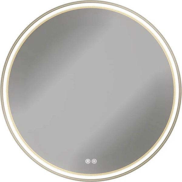 Зеркало Teymi Lina Romantic Black D80 / T20134 - фото