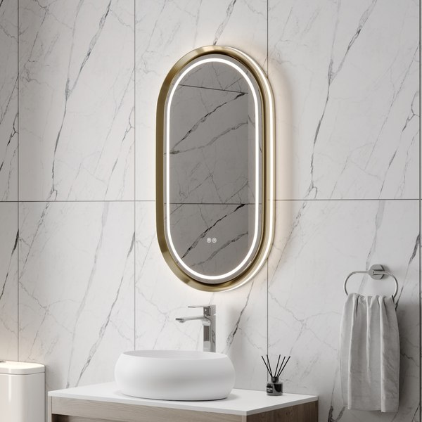 Зеркало Teymi Iva Magic Gold 500x900 / T20621