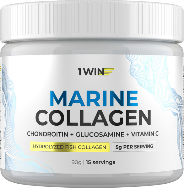 Коллаген 1WIN Морской хондроитином и глюкозамином - фото