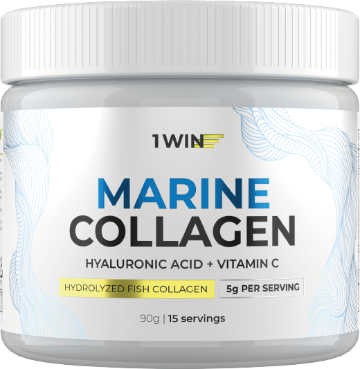 Коллаген 1WIN Морской с гиалуроновой кислотой - фото