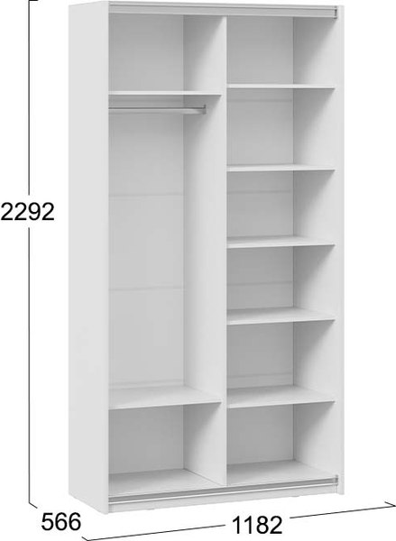 Шкаф-купе ТриЯ Оскар Скания Т2 1200 / 268350