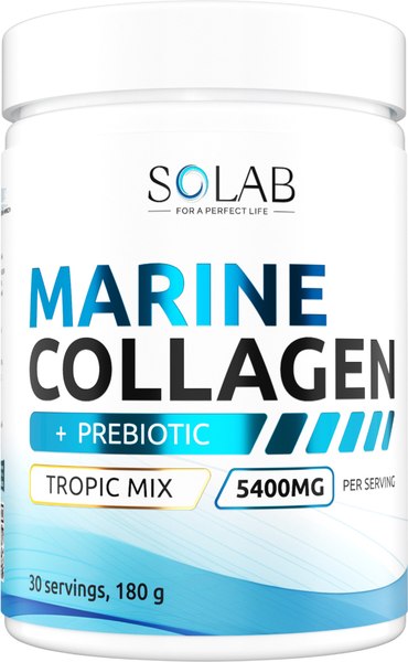Коллаген SOLAB Морской с пребиотиком и витамином С - фото