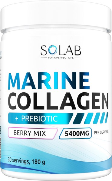 Коллаген SOLAB Морской с пребиотиком и витамином С - фото