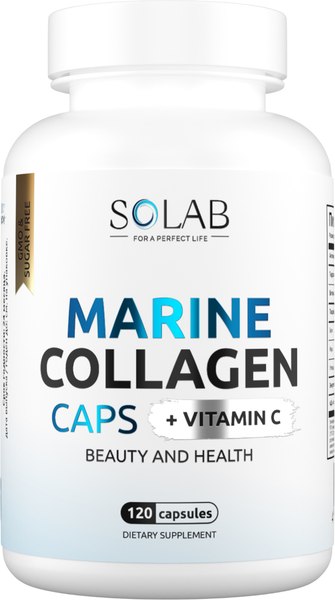 Коллаген SOLAB Морской с витамином С - фото