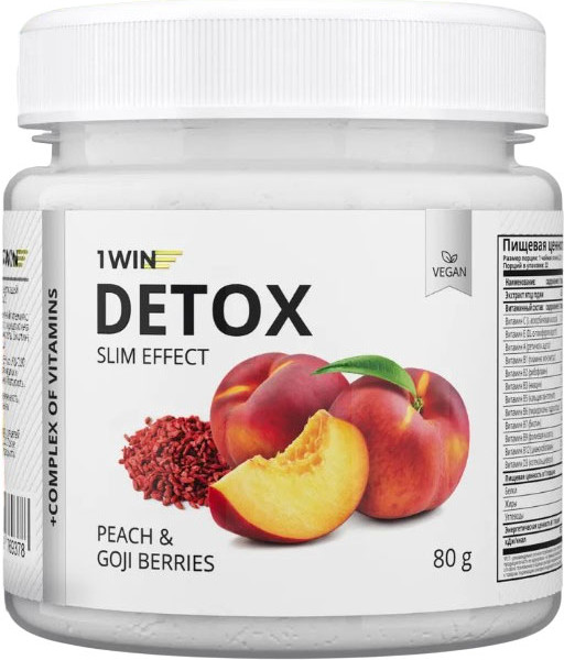 Комплексная пищевая добавка 1WIN Detox Slim Effect с ягодами годжи - фото