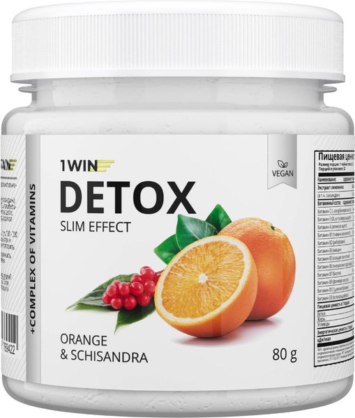 Комплексная пищевая добавка 1WIN Detox Slim Effect с лимонником - фото