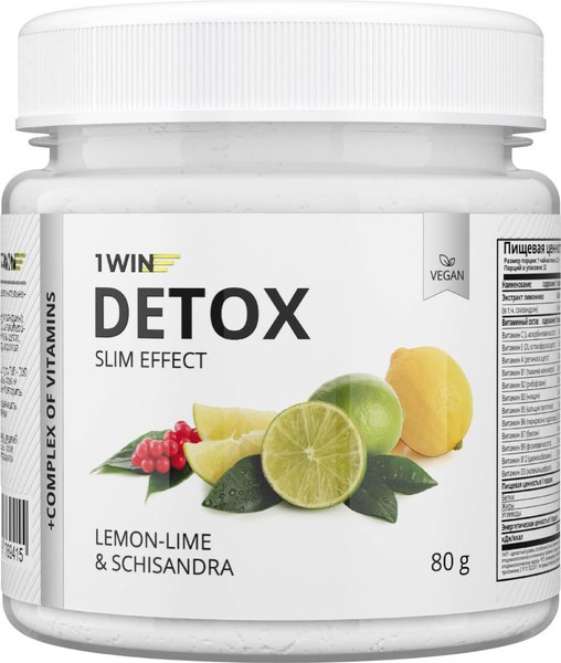 Комплексная пищевая добавка 1WIN Detox Slim Effect с лимонником - фото