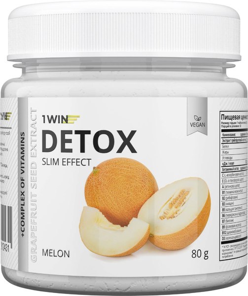 Комплексная пищевая добавка 1WIN Detox Slim Effect с экстрактом грейпфрутовой косточки - фото