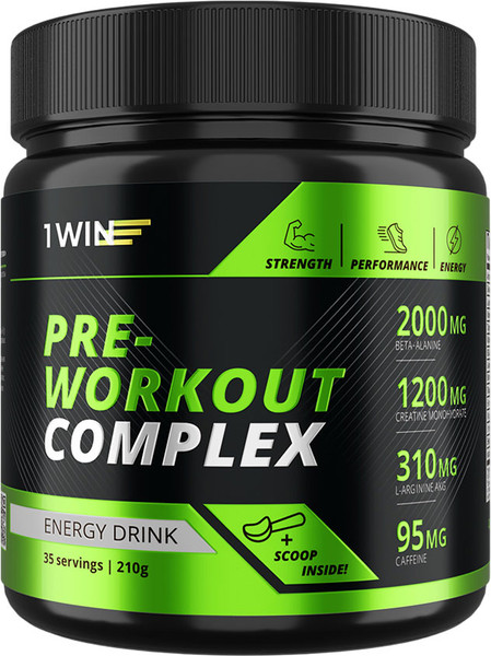 Предтренировочный комплекс 1WIN Pre-workout - фото